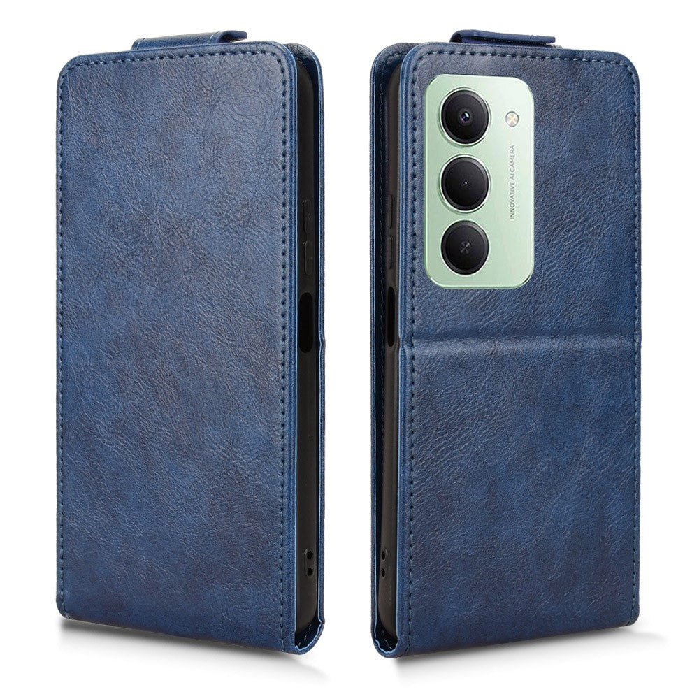 For Xiaomi Redmi 15 4G (EU) (171mm) Stand Case Magnetic Clasp Vertical Flip Leather Phone Cover with Card Holder