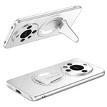 For Huawei Mate 60 Magnetic Case Hidden Kickstand Skin-Feel Matte PC TPU Phone Back Cover