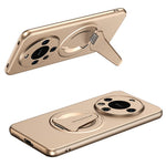 For Huawei Mate 60 Pro / Mate 60 Pro+ Magnetic Case Hidden Kickstand Skin-Feel Matte PC TPU Phone Back Cover