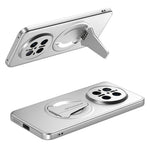 For Huawei Mate 70 Magnetic Case Hidden Kickstand Skin-Feel Matte PC TPU Phone Back Cover