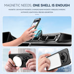 For Huawei Mate 70 Pro / Mate 70 Pro+ Magnetic Case Hidden Kickstand Skin-Feel Matte PC TPU Phone Back Cover