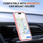 For iPhone 17 Case Compatible with MagSafe Kickstand TPU + PC Drop Protection Phone Cover