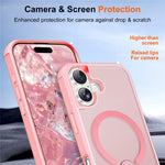 For iPhone 17 Case Compatible with MagSafe Kickstand TPU + PC Drop Protection Phone Cover