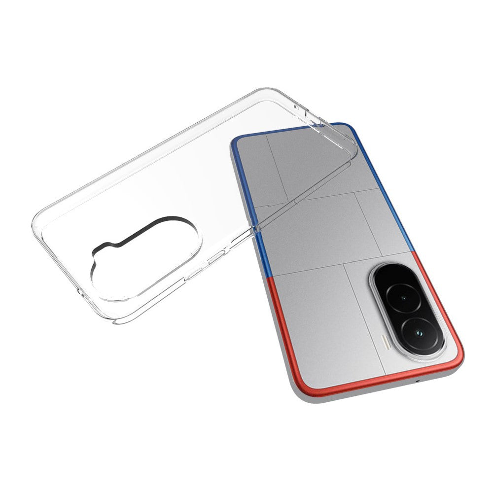 For Xiaomi Poco M7 Plus 5G / M7 4G (169mm) Case Watermark Resistant TPU Clear Phone Back Cover