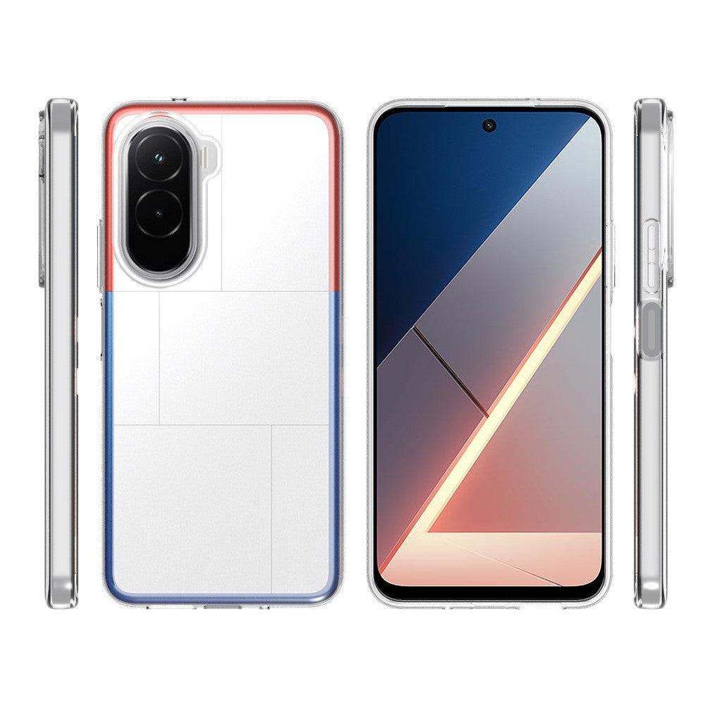 For Xiaomi Poco M7 Plus 5G / M7 4G (169mm) Case Watermark Resistant TPU Clear Phone Back Cover