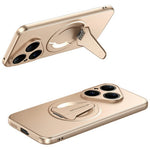 For Huawei Pura 80 Magnetic Case Hidden Kickstand Skin-Feel Matte PC TPU Phone Back Cover