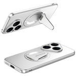 For Huawei Pura 80 Magnetic Case Hidden Kickstand Skin-Feel Matte PC TPU Phone Back Cover