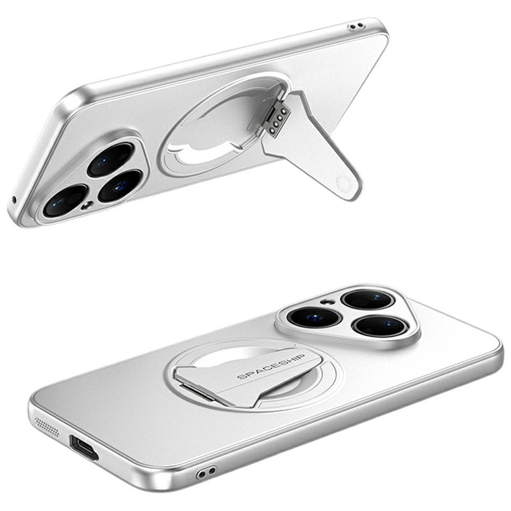 For Huawei Pura 80 Magnetic Case Hidden Kickstand Skin-Feel Matte PC TPU Phone Back Cover