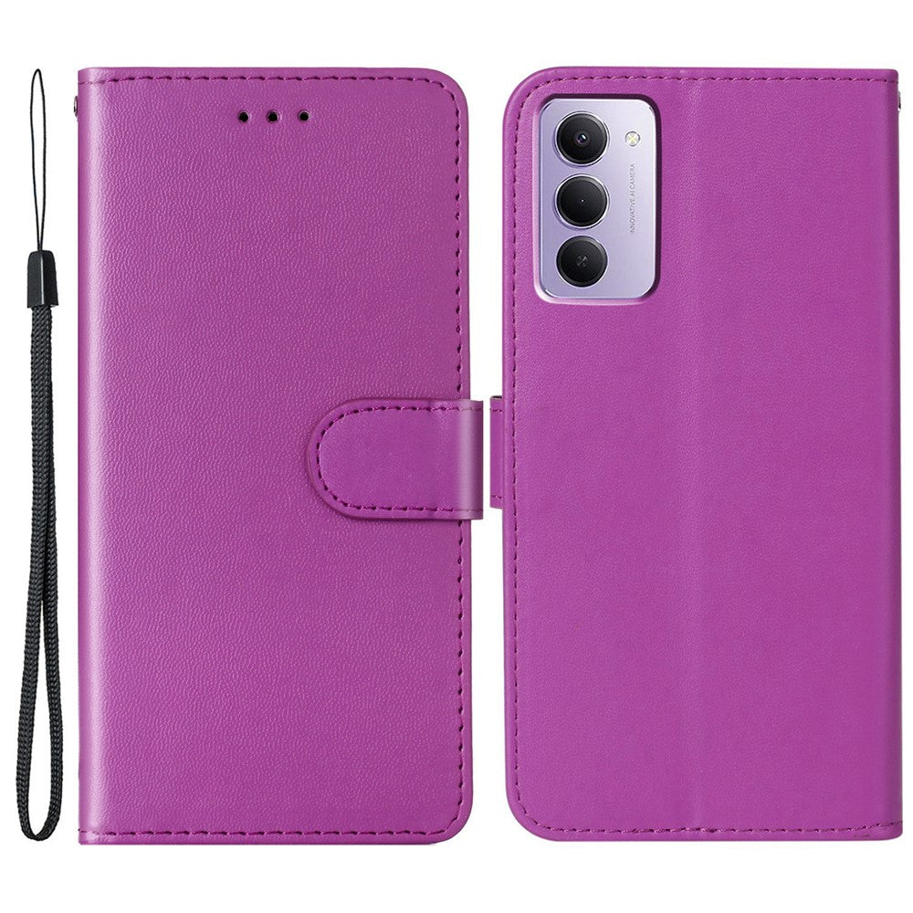 Xiaomi Redmi 15 4G (EU) (171mm) Plånboksfodral PU-läder Flip-fodral mobilfodral Korthållare