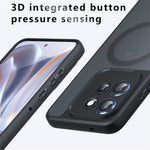 Matt fodral i TPU + PC med magnet för Motorola Edge 60 Neo 5G / Edge 50 Neo 5G / Moto S50 5G / ThinkPhone 25 5G, skal med hudkänsla