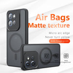 Matt fodral i TPU + PC med magnet för Motorola Edge 60 Neo 5G / Edge 50 Neo 5G / Moto S50 5G / ThinkPhone 25 5G, skal med hudkänsla