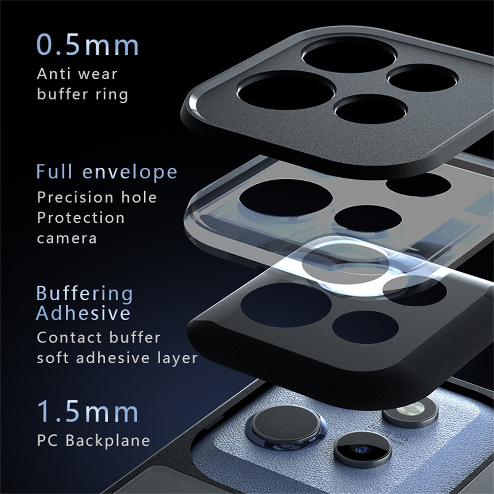 Matt fodral i TPU + PC med magnet för Motorola Edge 60 Neo 5G / Edge 50 Neo 5G / Moto S50 5G / ThinkPhone 25 5G, skal med hudkänsla