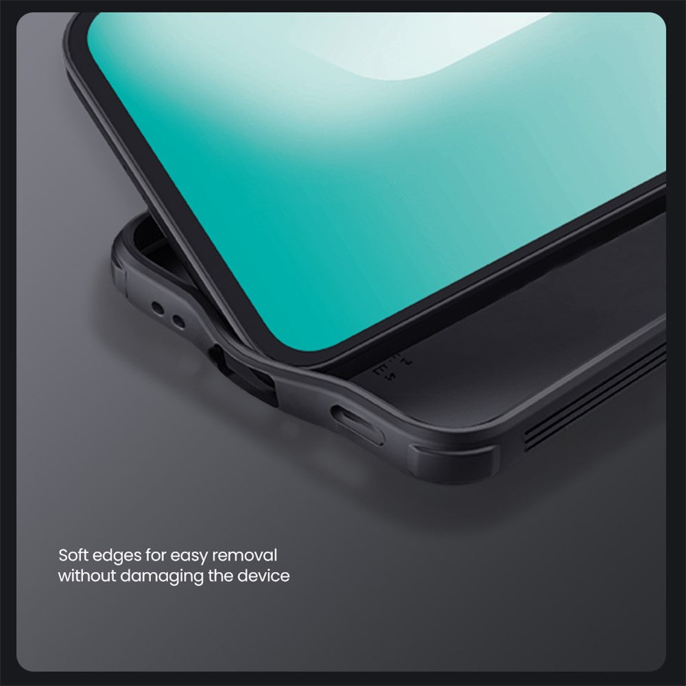 NILLKIN Camshield Pro for Samsung Galaxy S25 FE Magnetic Case TPU + PC Phone Cover with Slider Camera