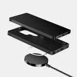 ABEEL Til Samsung Galaxy S25 FE Magnetisk Cover Dyrestruktur Mikropresset Bagside