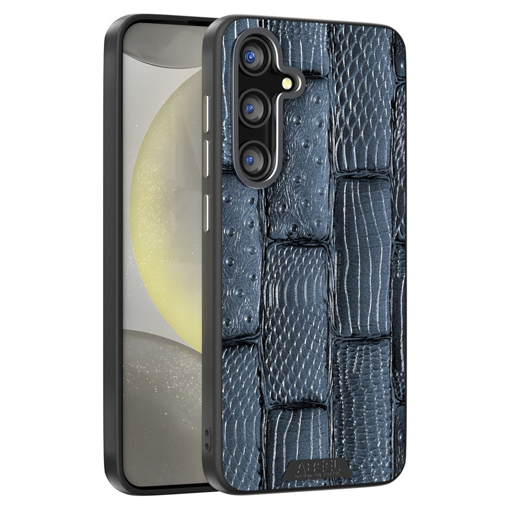 ABEEL Til Samsung Galaxy S25 FE Magnetisk Cover Dyrestruktur Mikropresset Bagside