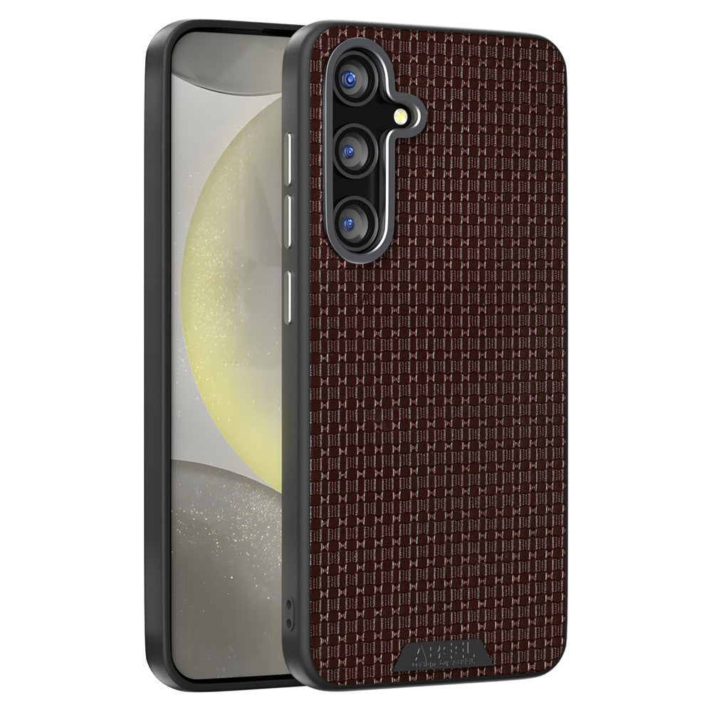 ABEEL Magnetiskt Skal För Samsung Galaxy S25 FE Texturerat Mikropräglat Bakstycke