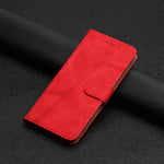 For Xiaomi 15T Case Lines Imprinted Flip Leather Retro Phone Cover with Wrist Strap