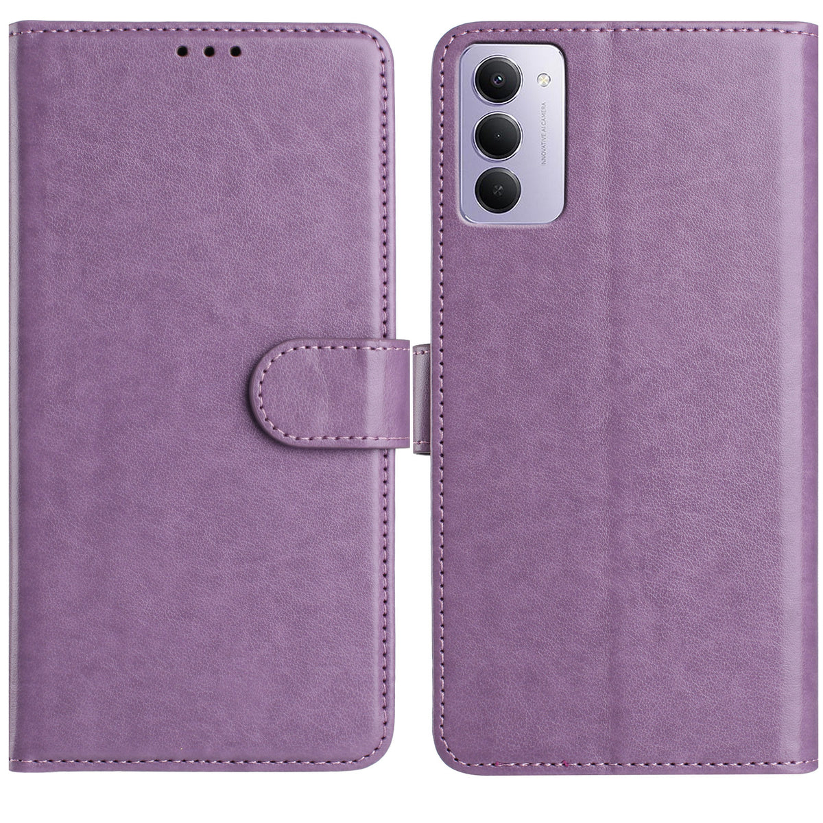Xiaomi Redmi 15 4G (EU) (171mm) Plånboksfodral med stativ, PU-läder, fällbart skydd med 8 kortplatser