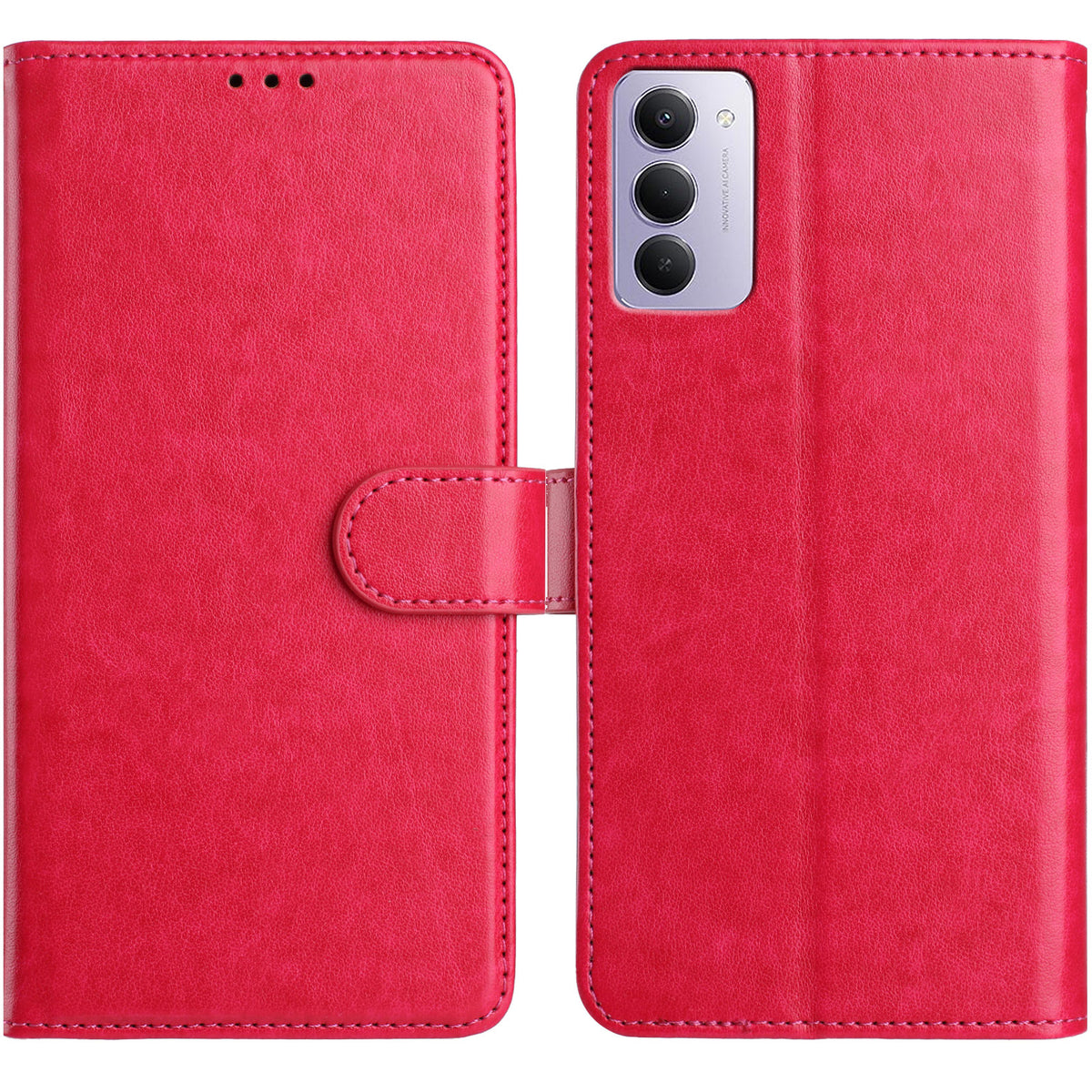 Xiaomi Redmi 15 5G (Global) (169mm) Plånboksfodral med stativ, PU-läder, fällbart fodral med 8 kortplatser