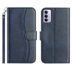 For Xiaomi Redmi 15 4G (EU) (171mm) Stand Case PU Leather Wallet Phone Cover S Shape Stitching Design with Strap