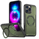 For iPhone 14 Pro Case Compatible with MagSafe TPU + PC Kickstand Phone Cover