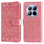 For Xiaomi Redmi Note 15 Pro 5G (Global) Case Sunflower Imprint Leather Wallet Phone Cover