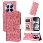 For Xiaomi Redmi Note 15 Pro 5G (Global) Case Sunflower Imprint Leather Wallet Phone Cover