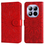 For Xiaomi Redmi Note 15 Pro 5G (Global) Case Sunflower Imprint Leather Wallet Phone Cover
