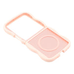 For Samsung Galaxy Z Flip7 5G Magnetic Case TPU + PC Phone Back Cover Skin Touch Wave Shape