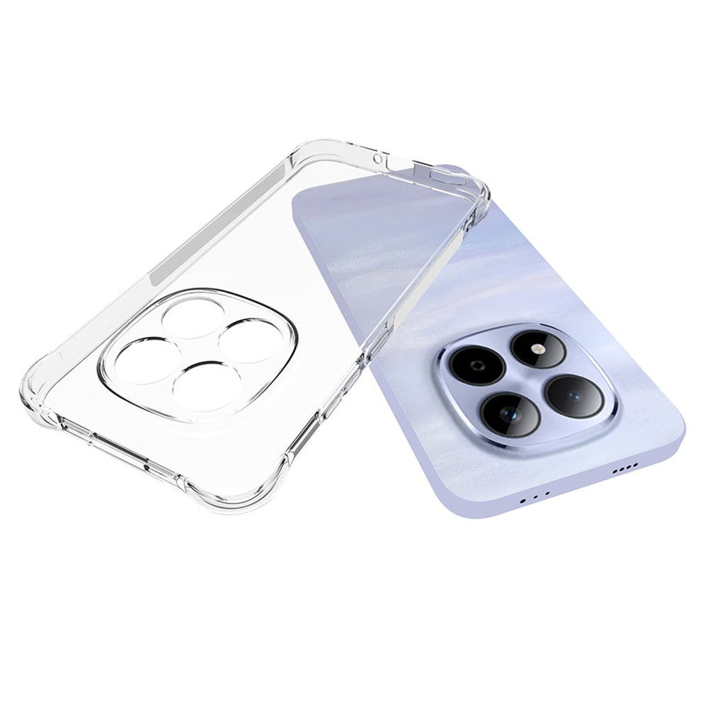 Xiaomi Redmi Note 15 Pro 5G (Global) TPU-mobilskal Halkfritt transparent mobilmobilfodral