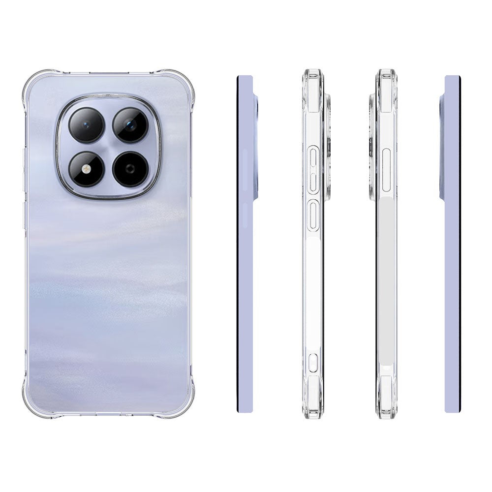 For Xiaomi Redmi Note 15 Pro 5G (Global) TPU Phone Case Non Slip Transparent Mobile Phone Cover