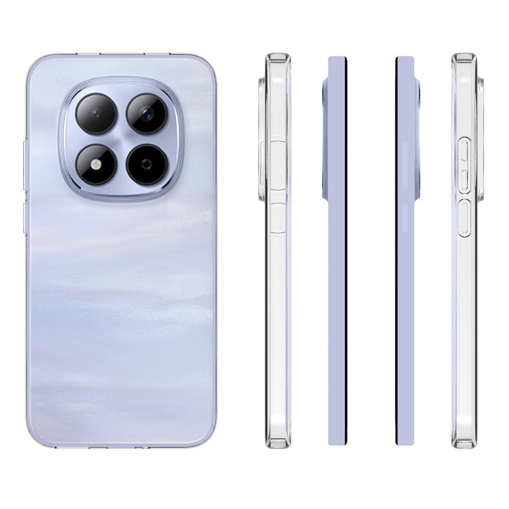 For Xiaomi Redmi Note 15 Pro 5G (Global) Case Watermark Resistant TPU Clear Phone Back Cover