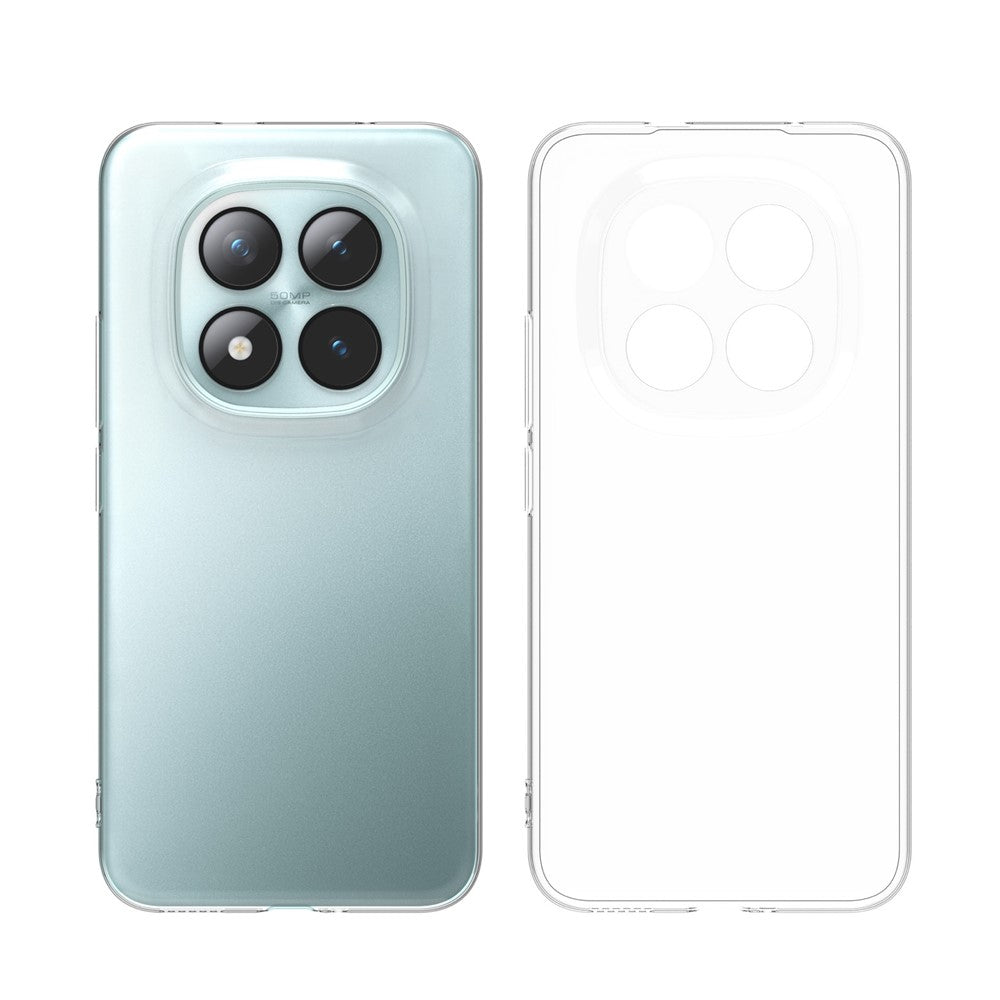 For Xiaomi Redmi Note 15 Pro 4G (Global) Back Cover Ultra Thin Flexible TPU Clear Phone Case