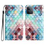 For Xiaomi Redmi 15C 4G (EU) (173mm) / 15C 5G (EU) (173mm) / Poco C85 4G (173mm) Wallet Case Pattern PU Leather Cover with Strap