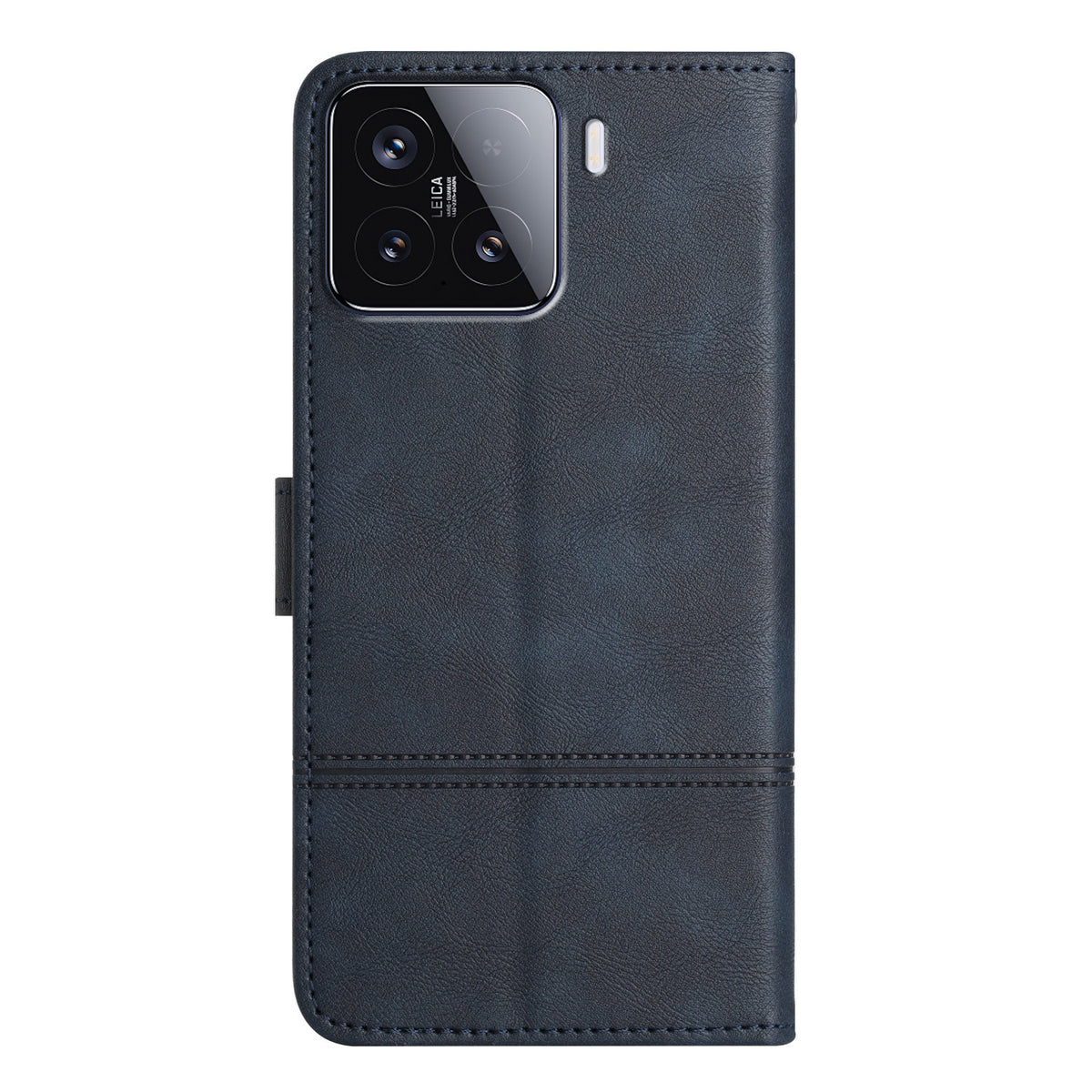 For Xiaomi 15T Wallet Case Line Imprinted Cowhide Texture PU Leather Phone Cover