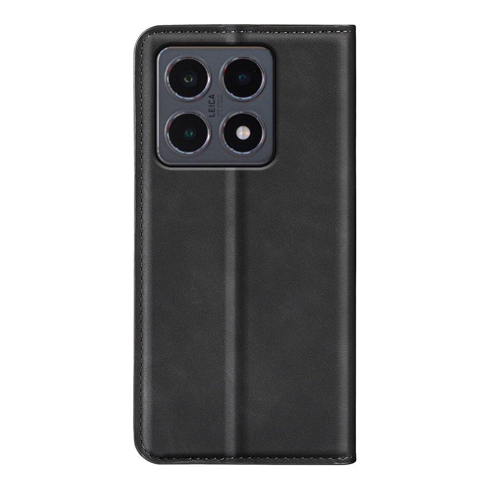 For Xiaomi 15T Case Skin Touch Leather Wallet Phone Cover