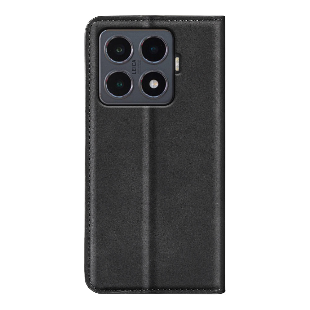 For Xiaomi 15T Pro Case Skin Touch Leather Wallet Phone Cover
