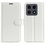 Xiaomi 15T-skal i litchi-textur, stötsäkert läder, plånboksfodral