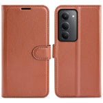 Xiaomi Redmi 15 5G (EU) (171mm) / Xiaomi Redmi 15 4G (EU) (171mm) fodral Litchitextur stötsäkert läder plånboksfodral