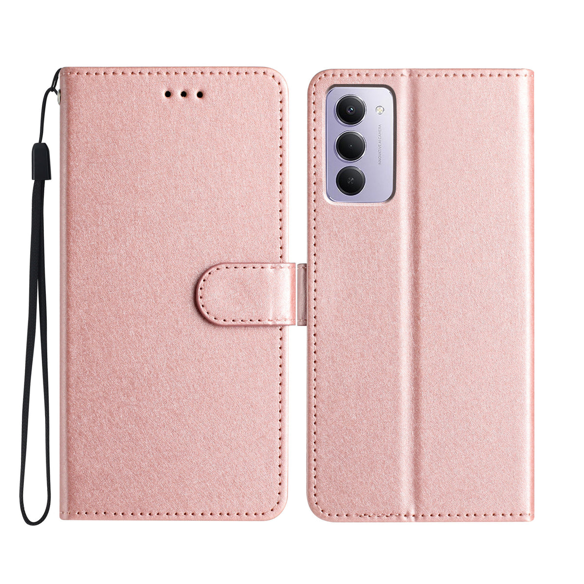 Xiaomi Redmi 15C 4G (EU) (173 mm) / 15C 5G (EU) (173 mm) / Poco C85 4G (173 mm) Plånboksfodral Läderfodral mobilfodral Magnetlås