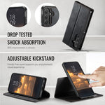 CASEME For Samsung Galaxy S26 FE / S25 FE Case  C49 Magnetic Case RFID Blocking Detachable Wallet Leather Phone Cover