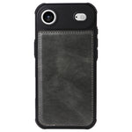 For iPhone Air Phone Case PU Leather Zipper Wallet Detachable Cover