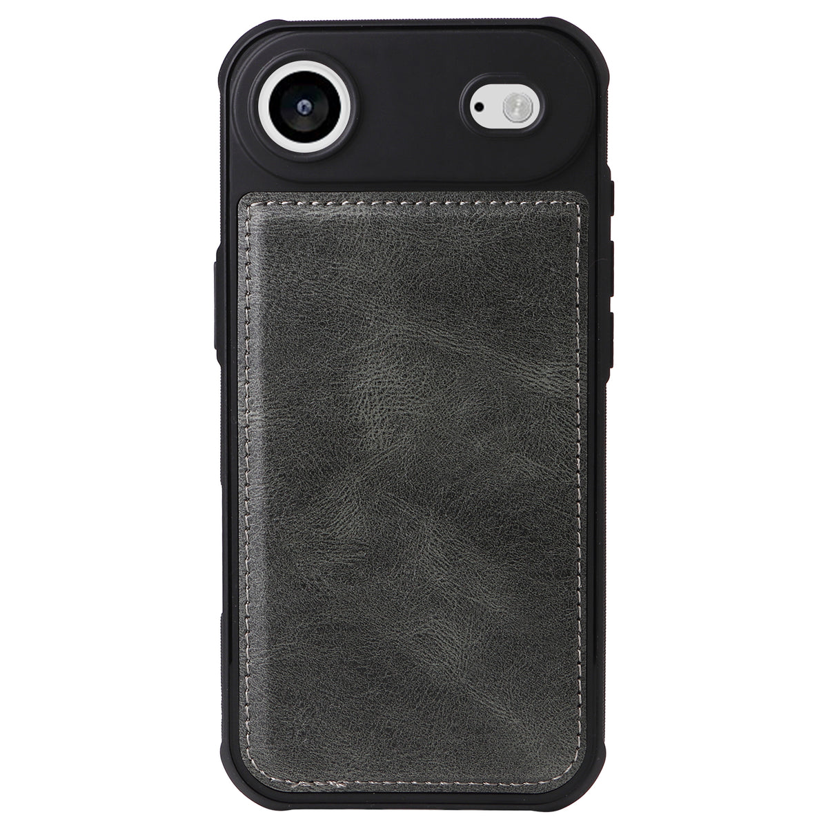 For iPhone Air Phone Case PU Leather Zipper Wallet Detachable Cover
