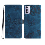 For Xiaomi Redmi 15 4G (EU) (171mm) Case Butterfly Design Flip Wallet Leather Phone Cover Skin-Touch