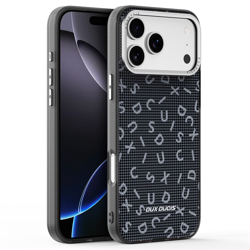 DUX DUCIS Moro Series For iPhone 17 Pro Max Case Compatible with MagSafe UV Pattern Leather + PC + TPU Phone Cover