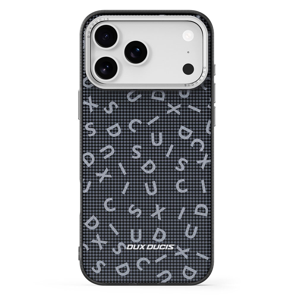 DUX DUCIS Moro Series For iPhone 17 Pro Max Case Compatible with MagSafe UV Pattern Leather + PC + TPU Phone Cover