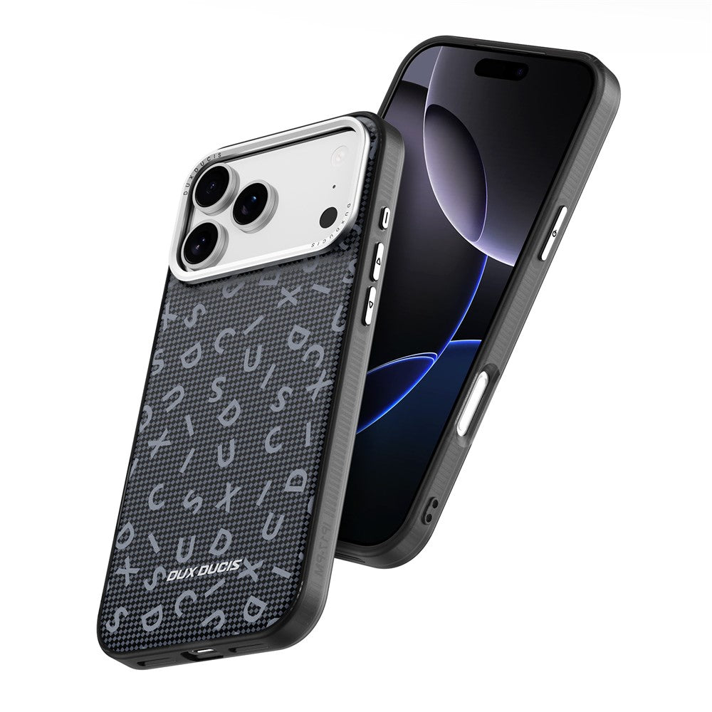 DUX DUCIS Moro Series For iPhone 17 Pro Max Case Compatible with MagSafe UV Pattern Leather + PC + TPU Phone Cover