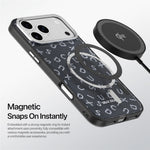 DUX DUCIS Moro Series For iPhone 17 Pro Max Case Compatible with MagSafe UV Pattern Leather + PC + TPU Phone Cover