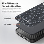 DUX DUCIS Moro Series For iPhone 17 Pro Max Case Compatible with MagSafe UV Pattern Leather + PC + TPU Phone Cover