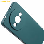 AMORUS For Xiaomi Redmi A3 4G / Poco C61 4G Case Precise Cutouts TPU Fiber Lining Shockproof Phone Cover